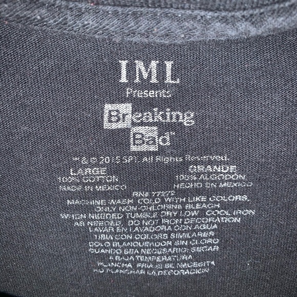 Breaking bad men’s large Tshirt - Picture 3 of 3